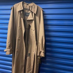 Vintage 90s Made in Korea Totes Packable Trench Coat